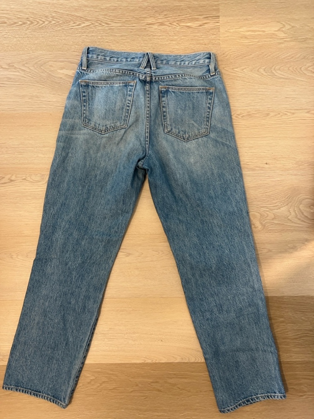 SLVRLAKE Light Wash High-Rise Straight Jeans - Picture 5 of 8